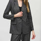 Joseph Ribkoff - Sequined Houndstooth Blazer