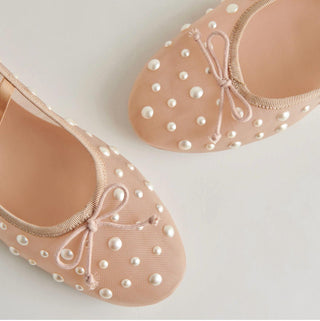 Dolce Vita - Women's Blush Pearl Ballet Flats