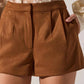 Astr - Jude Faux Suede Shorts