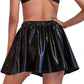 Belle Cher - Metallic Mini Skort