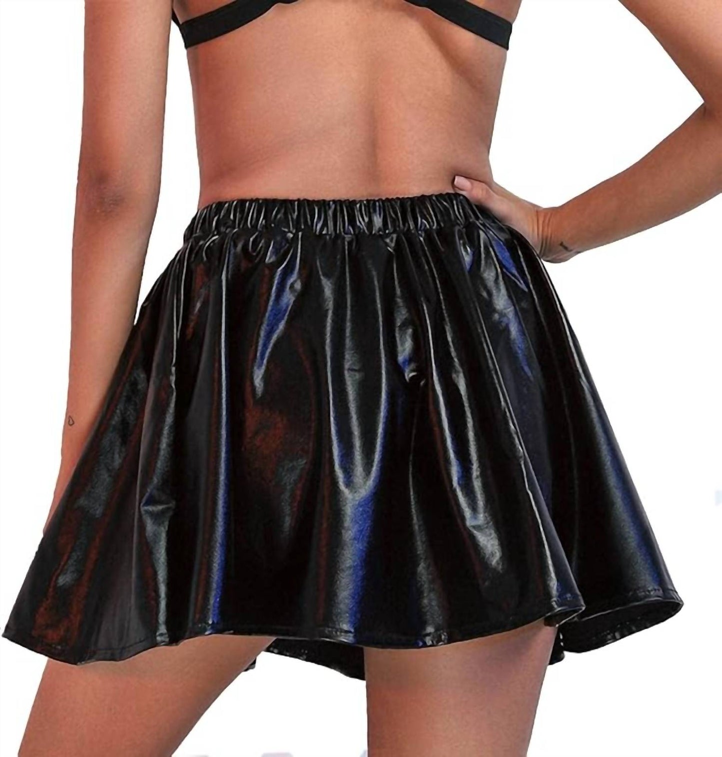 Belle Cher - Metallic Mini Skort