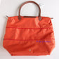 Longchamp Le Pliage Expandable Tote Orange