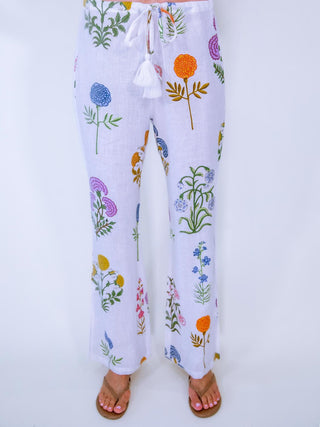 Erica Wilson - Flared Beach Pants