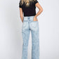 Petra153 - Super High Rise Stretch Straight Jeans