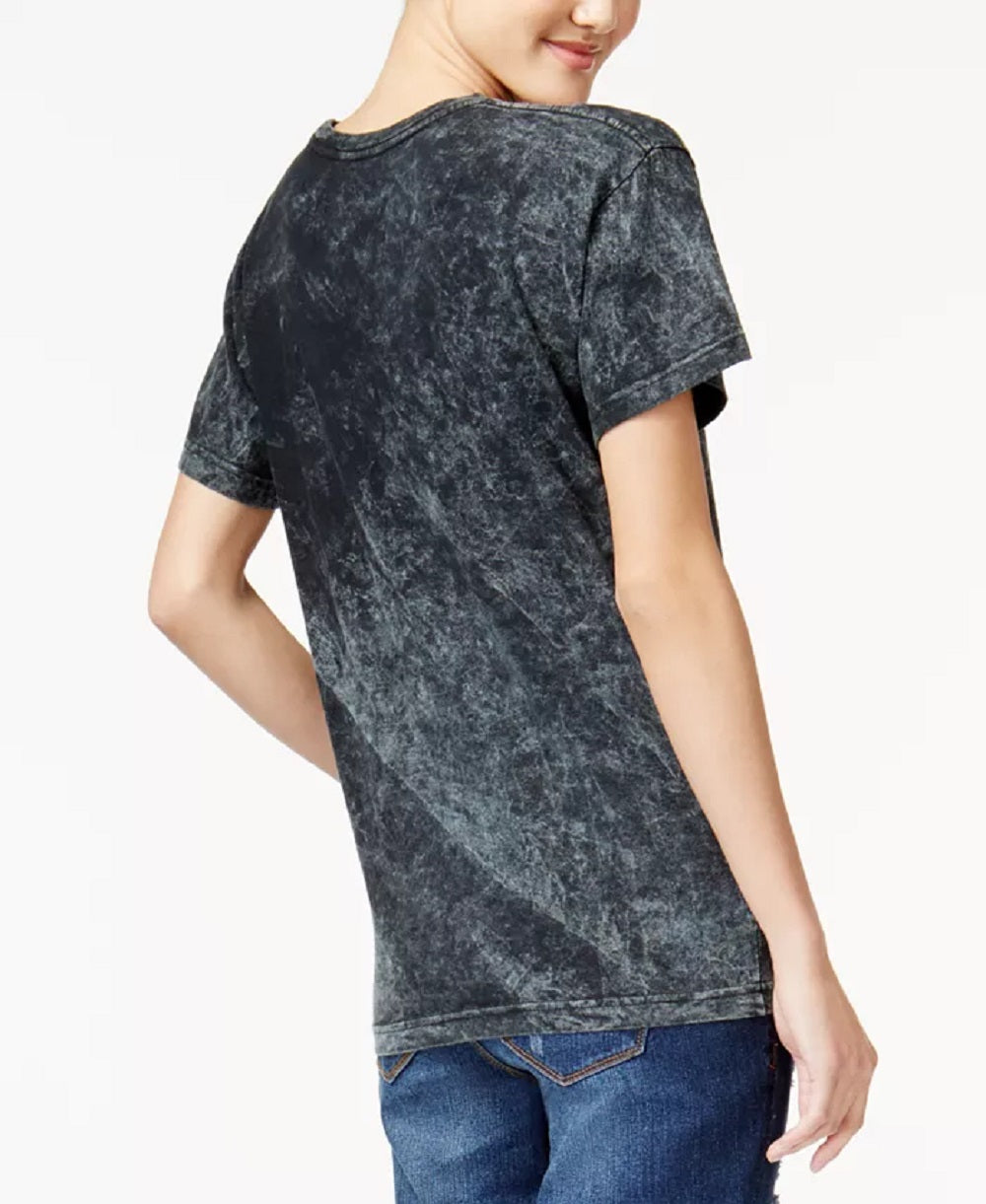 Bravado Junior's Cotton Tupac Boyfriend T-Shirt Black Size 50X45