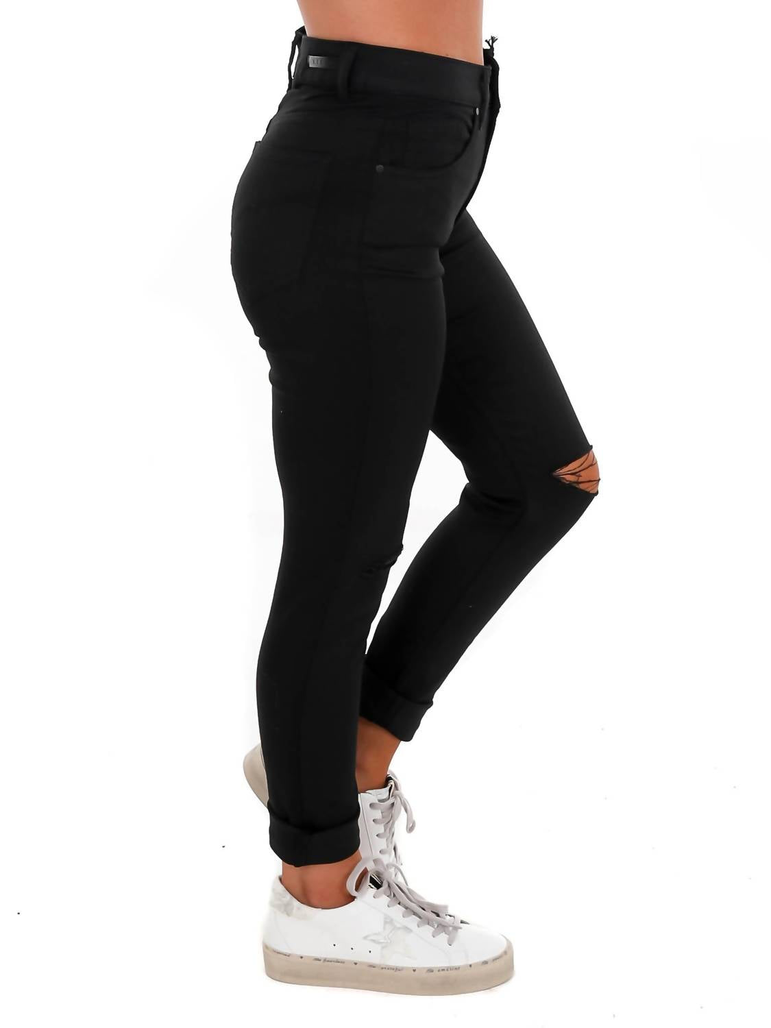 Risen - Chase Reality Black Skinny Jean