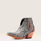 Ariat - Women's Greeley Western Leather Snake Bootie