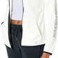 New Balance Women's Core Fleece Full Zip Hoodie Sea Salt Size Small