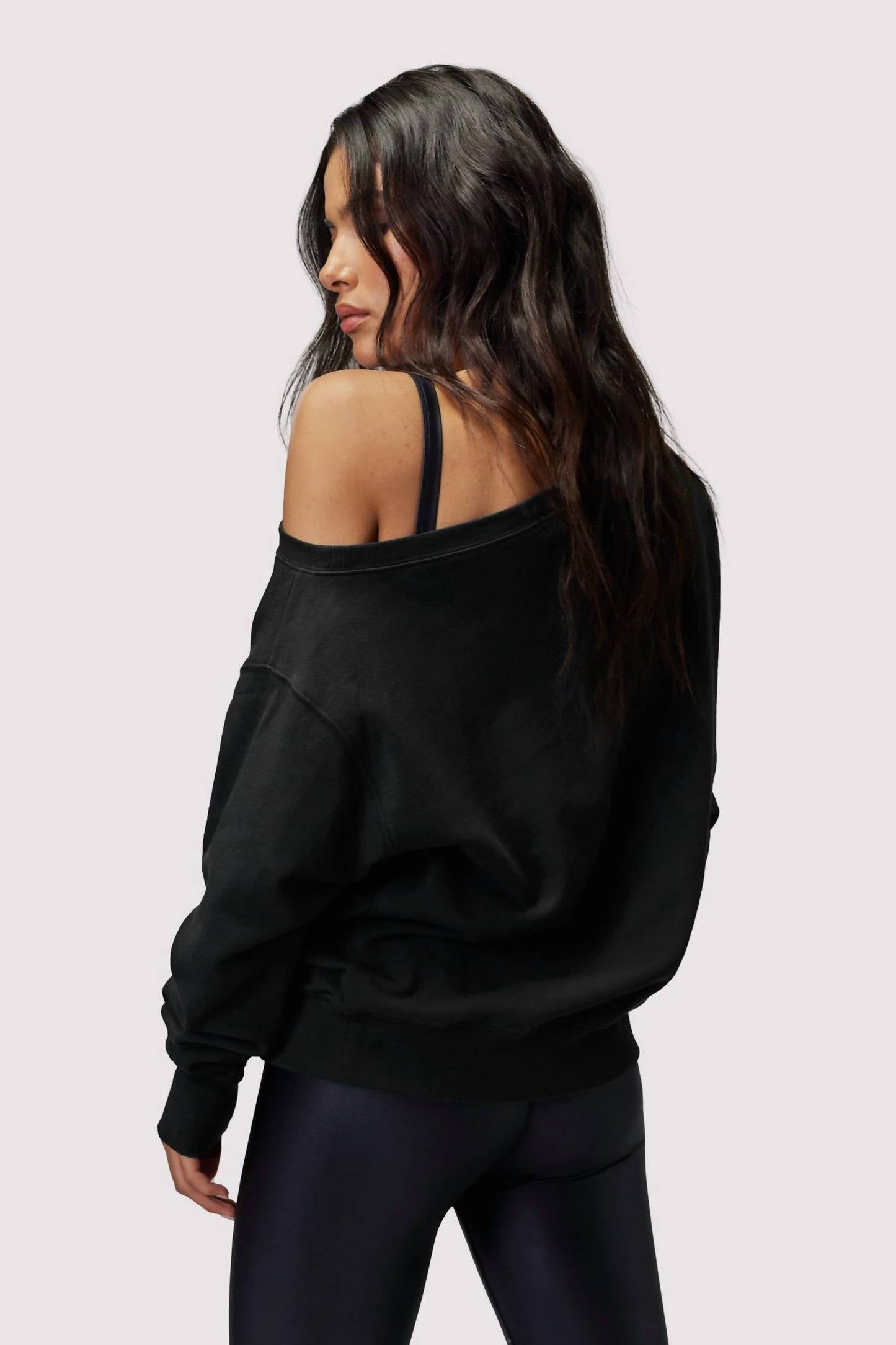 Spiritual Gangster - Vida Off Shoulder Sweatshirt