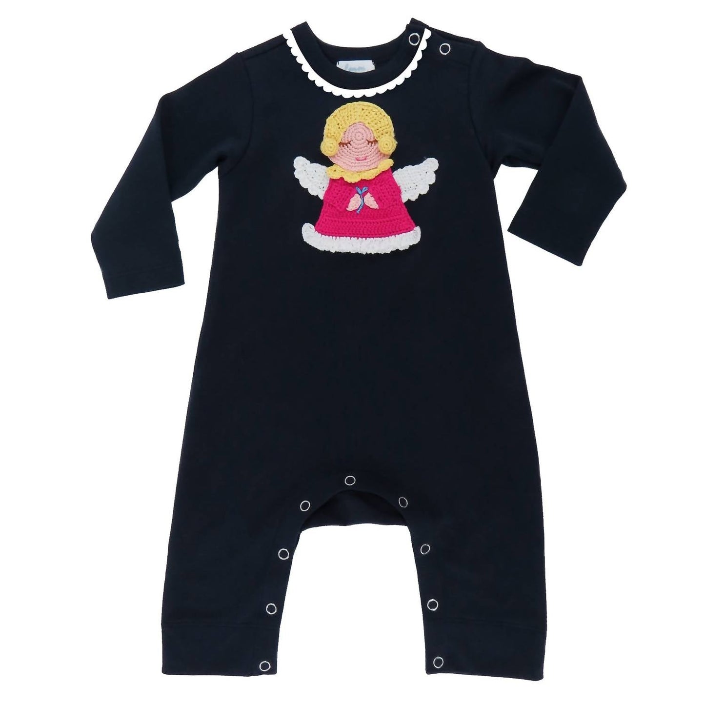 Lemon Loves Layette - Newborn And Baby Girls Guardian Angel Romper