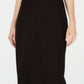 Eileen Fisher Women's Slim Knit Skirt Black Size Medium