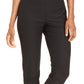 Eileen Fisher Women's Stretch Crepe Slim Ankle Pants Black Size Large