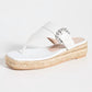 Stuart Weitzman - PEARL BUCKLE ESPADRILLE SANDAL