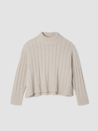 Eileen Fisher - Fluff Rib Turtleneck Sweater