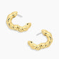 Gorjana - Women's Crew Hellium Hoops Earring
