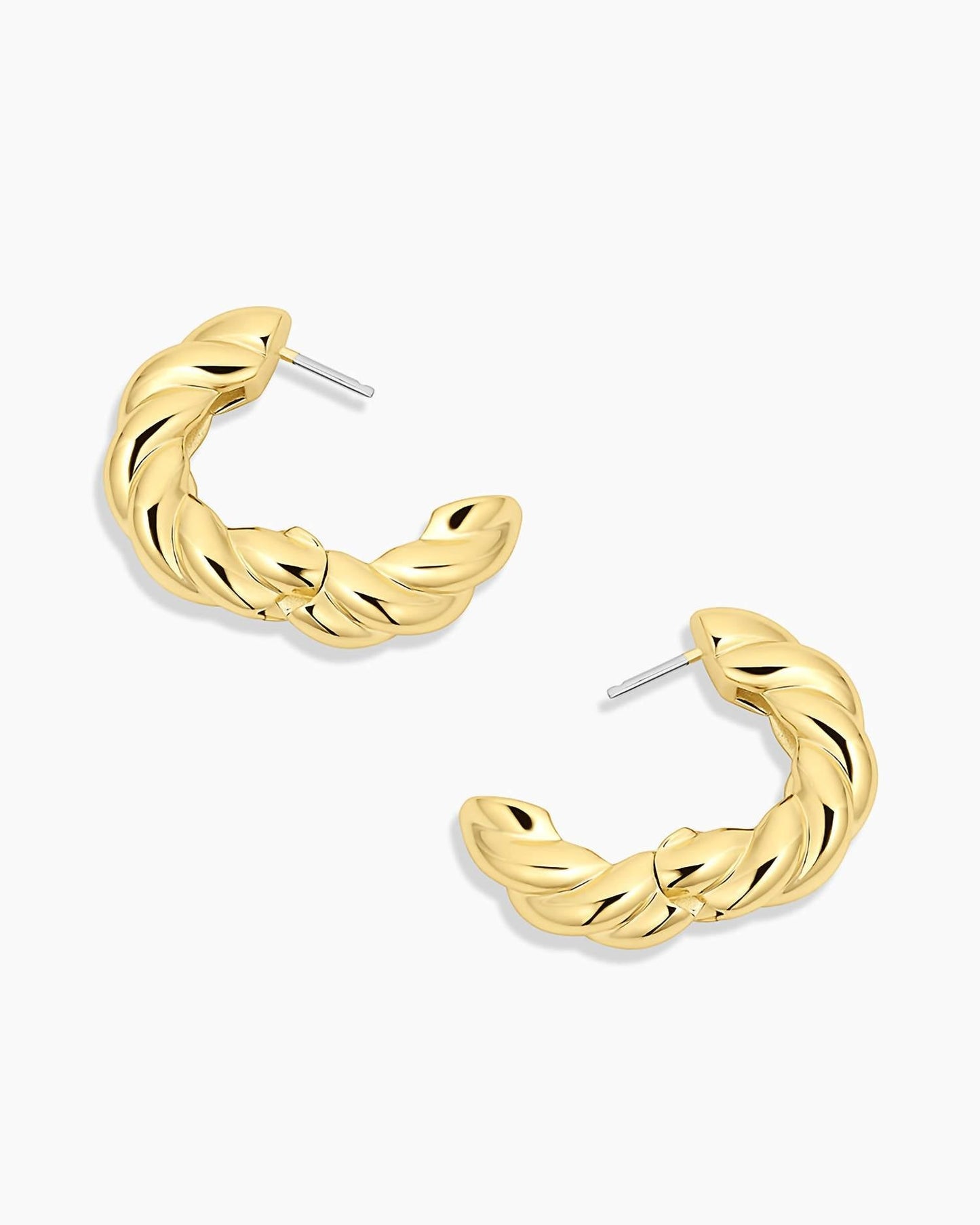 Gorjana - Women's Crew Hellium Hoops Earring