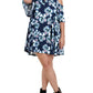 Umgee - Floral Cold Shoulder Criss Cross Dress - Plus
