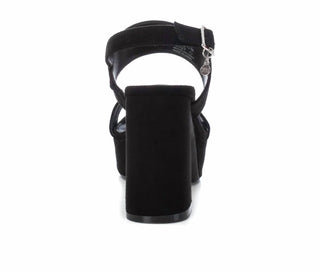 Xti - Women's Heeled Suede Sandals