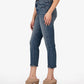 Kut From The Kloth - Elizabeth High Waist Crop Straight Leg Jeans