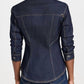 Cinq A Sept - Denim Scrunch Sleeve Top