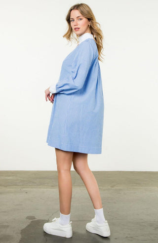 Thml - Long Sleeve Striped Dress