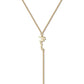 Eklexic - Women's Dainty Script Mama Lariat Necklace