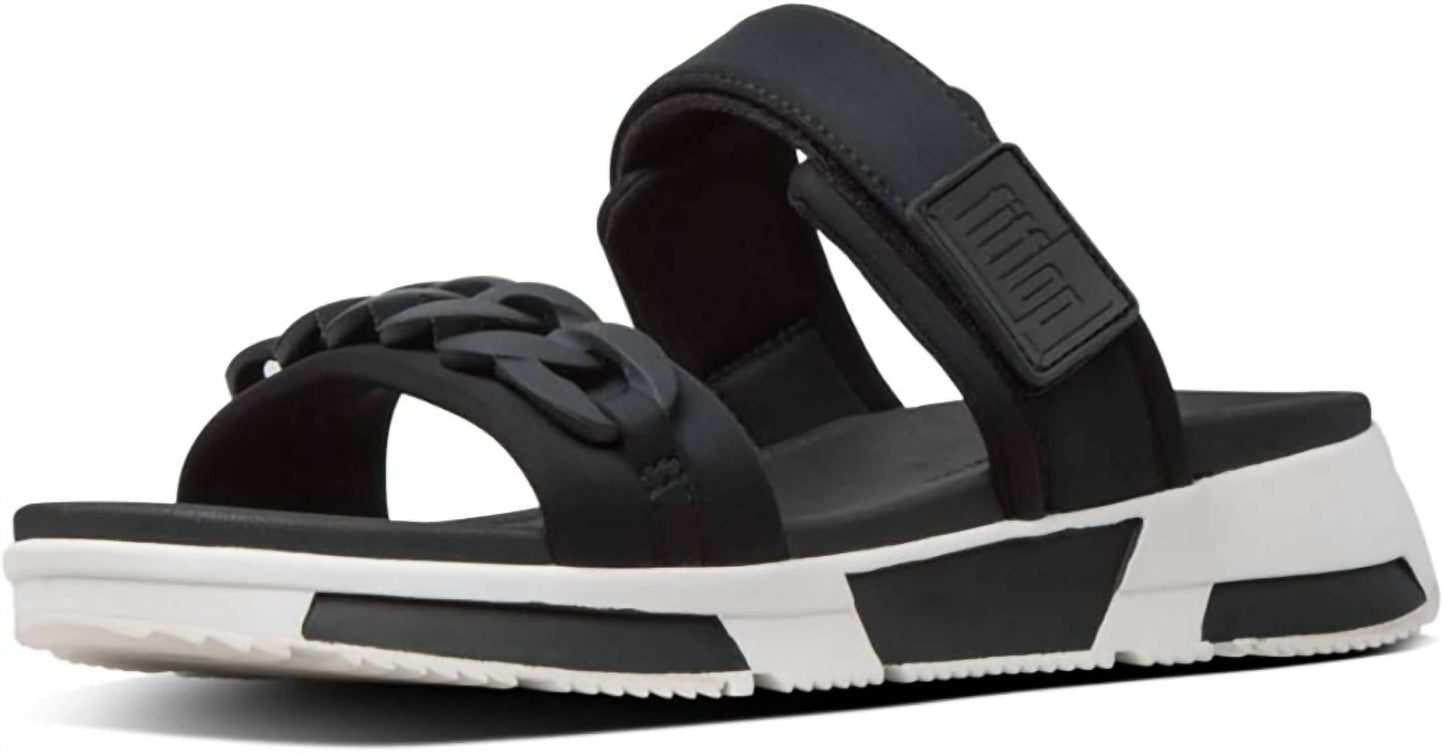 Fitflop - Women's Heda Sport Slide-chain Sandal Slip On Mule