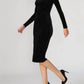 Steve Madden - Hailee Studded Velvet Midi Dress