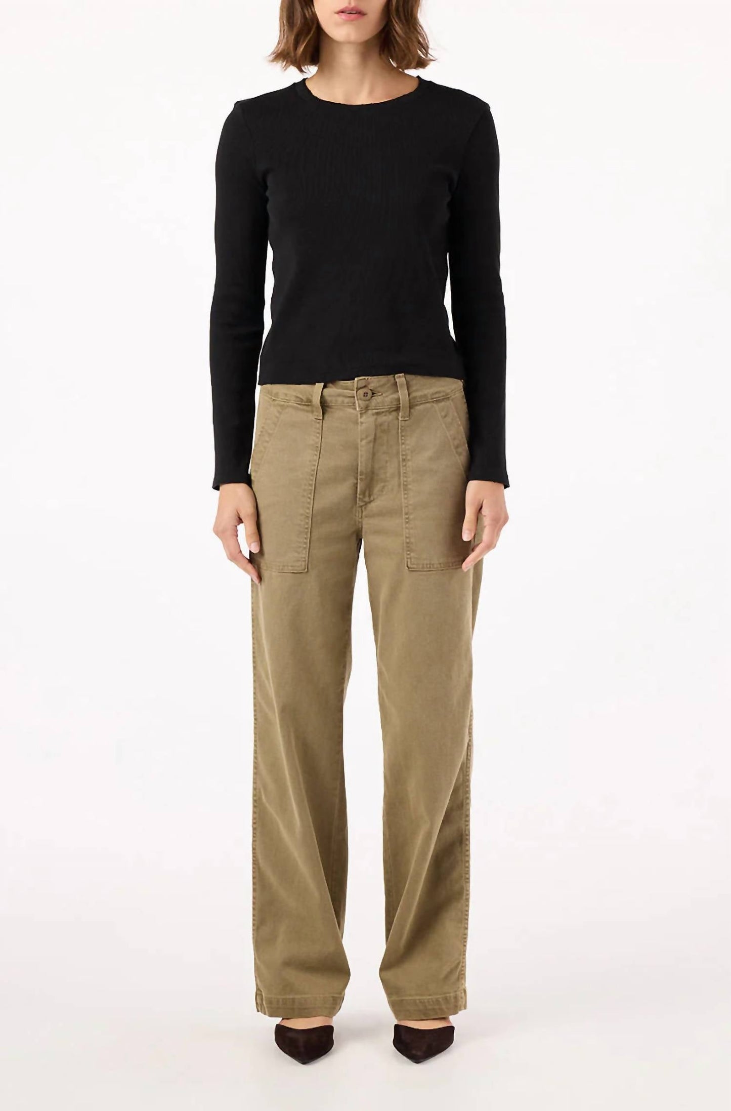 Amo - Easy Army Slouch Trousers