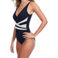 Gottex - Standard Duet Surplice One Piece Swimwear