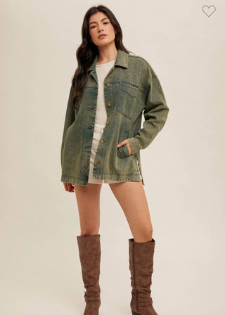 Hem & Thread - Distressed Oversized Jacket
