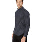 Naked & Famous Men's  Easy Button Down Shirt Blue Size Large