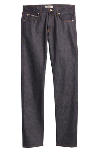 Naked & Famous Super Guy Skinny Jeans, Asanoha Kimono Print Selvedge, Size 31