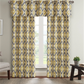 Madison Park Ashlin Diamond 50 x 84 Grommet Window Curtain Yellow Size 84 Panel