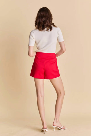 English Factory - Ellie High-waisted Mini Shorts