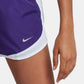 Nike Women's Dry Tempo Running Shorts Purple Size X-Small