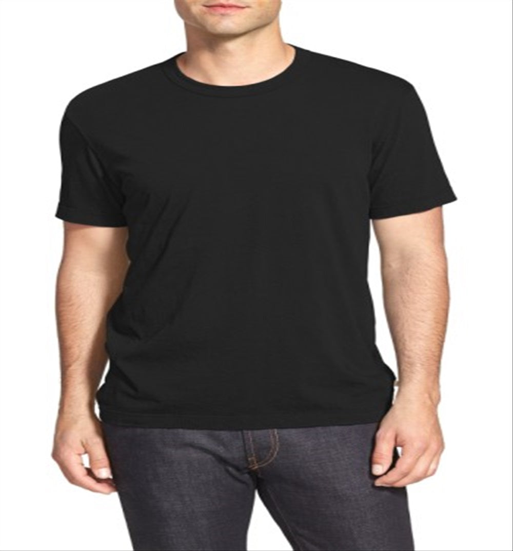 James Perse Men's Crewneck Jersey T-Shirt Black Size 2