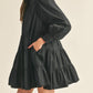 &Merci - Tiered Button Down Mini Dress