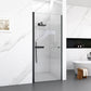 Semi Frameless Circular Pivot Shower Door with 1/4" Tempered Glass