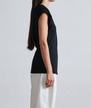 Apiece Apart - Asymmetric Crew Neck Tunic Top