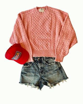 Denimist - Oversized Aran Sweater