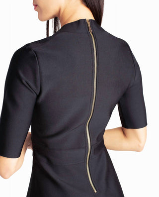 Nicole Miller - Alice Short Sleeve A-Line Dress