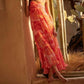 Promesa - Blooming Bliss Floral Chiffon Tiered Maxi Dress
