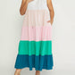 Entro - Colorblock Maxi Dress