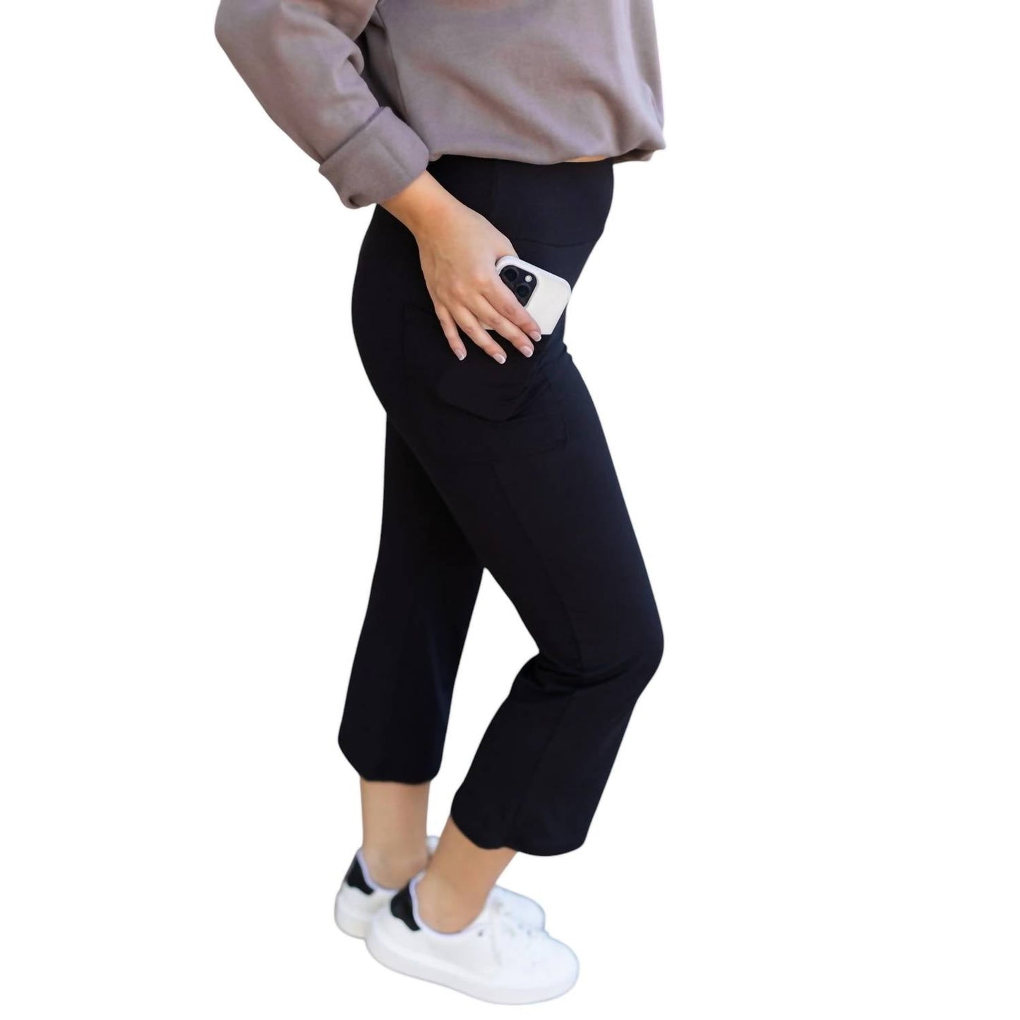 Julia Rose - Delilah Kick Flare Leggings with Pockets