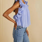 Amur - Baylin Pleated Top