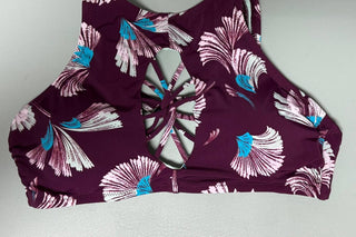 Radio Fiji - Domingo Calabria High Neck Bikini Top