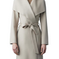 Mackage Women's Cream Wool Wrap Coat Size X-Small