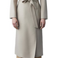 Mackage Women's Cream Wool Wrap Coat Size X-Small