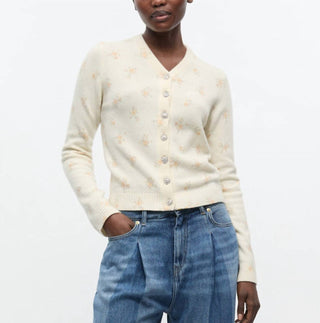 Ganni - Women's Printed Mix Cardigan